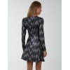 Fixed Wrap Skater Dress With Tie Fixed Wrap Skater Dress With Tie