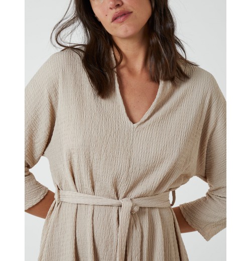 V Neck Crunchy Stitch Batwing Dress V Neck Crunchy Stitch Batwing Dress