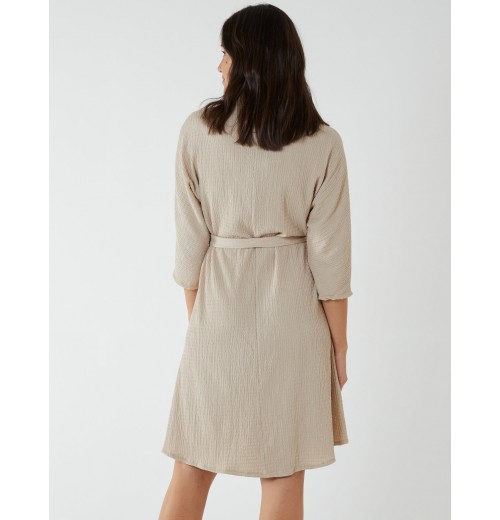 V Neck Crunchy Stitch Batwing Dress V Neck Crunchy Stitch Batwing Dress