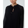 Double Pleated Key Frill Dress Double Pleated Key Frill Dress
