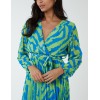 Swirl Pleated Print Dress Swirl Pleated Print Dress