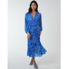 Pleated Wrap Front Dress Pleated Wrap Front Dress