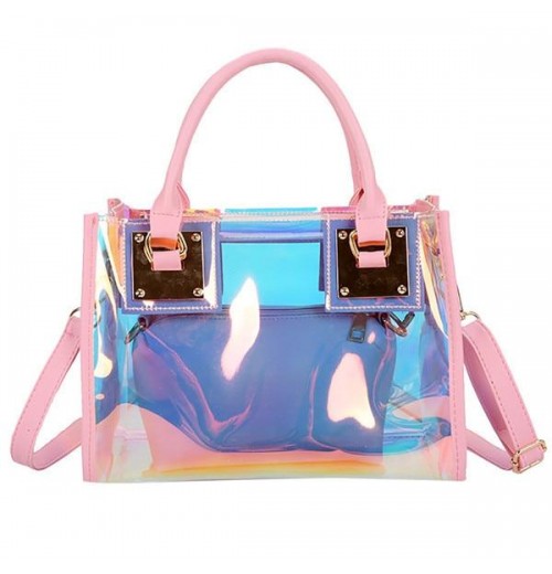 Transparent Holographic Crossbody Bag Transparent Holographic Crossbody Bag