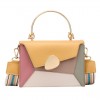 Teal Color Leather Handbag Teal Color Leather Handbag