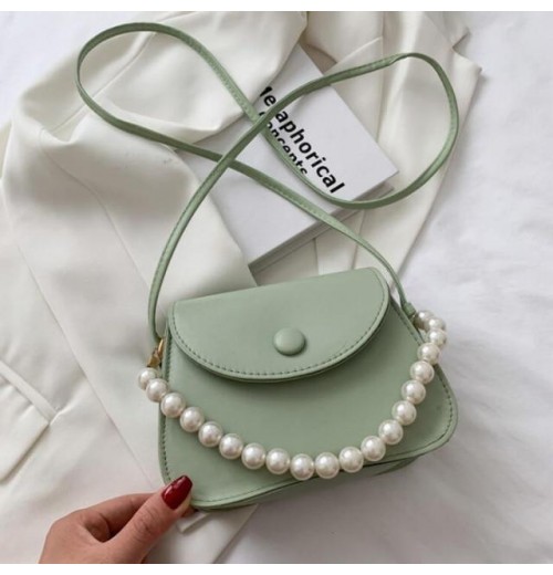 Pearl Beaded Crossbody Bag Pearl Beaded Crossbody Bag