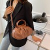 Dark Brown Leather Shoulder Bag Dark Brown Leather Shoulder Bag