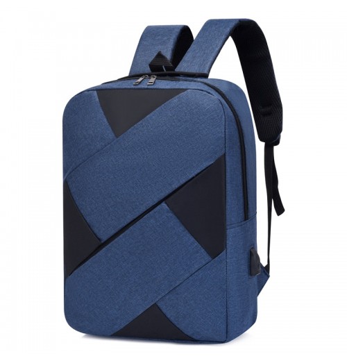 USB Charger Grey Backpack USB Charger Grey Backpack
