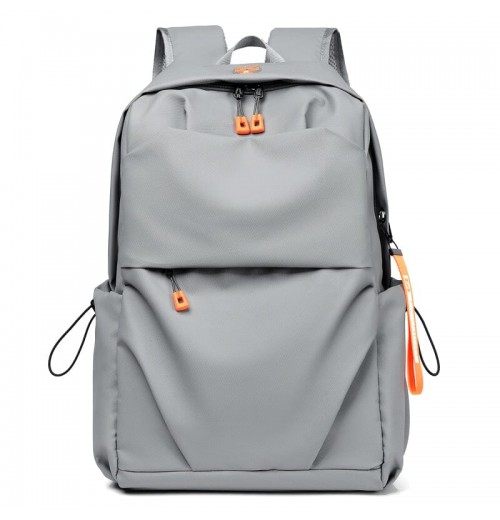 Backpack For Men Grey USB Charger Backpack For Men Grey USB Charger