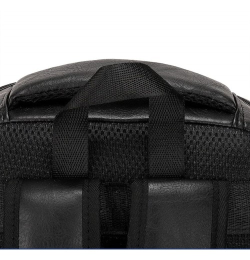 Leather Backpack With USB Charger Leather Backpack With USB Charger
