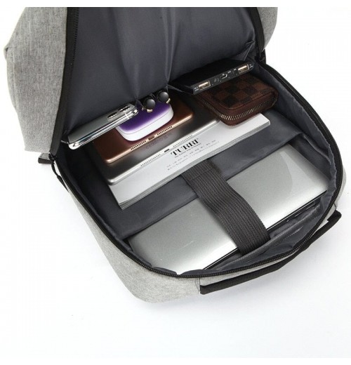 Water Resistant Backpack With USB Charging Port Water Resistant Backpack With USB Charging Port