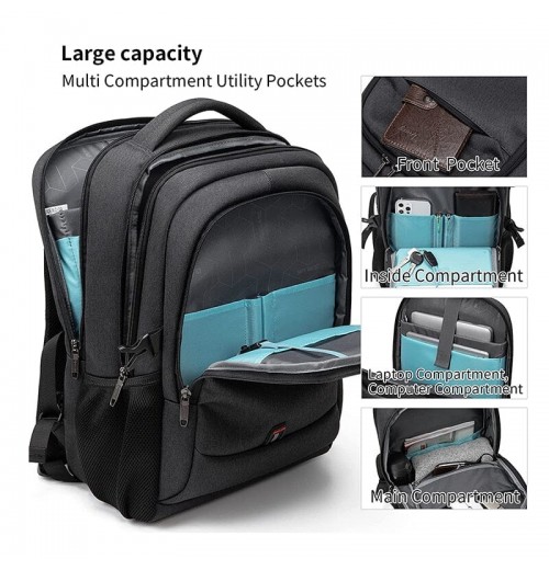 Business Laptop Backpack With USB 17-inch Business Laptop Backpack With USB 17-inch