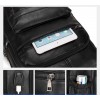 Leather Backpack With USB Charger Leather Backpack With USB Charger
