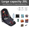 Anti Theft Waterproof Backpack With USB Charging Port Anti Theft Waterproof Backpack With USB Charging Port