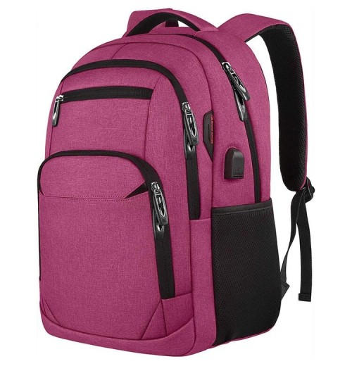 Multi-space Men's Travel Laptop Backpack With USB Multi-space Men's Travel Laptop Backpack With USB