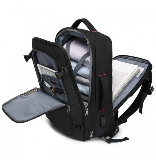Backpack Black USB Backpack Black USB
