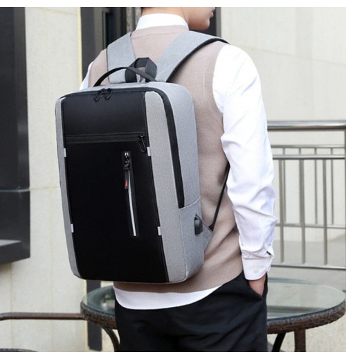 Mens Backpack With USB Charger Mens Backpack With USB Charger