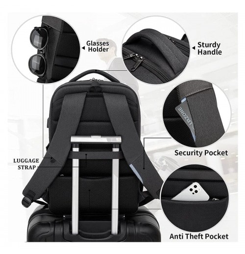 Business Laptop Backpack With USB 17-inch Business Laptop Backpack With USB 17-inch
