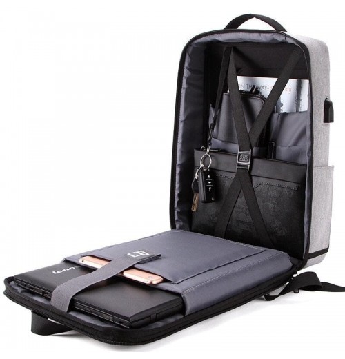 Anti Theft Waterproof Backpack With USB Charger Anti Theft Waterproof Backpack With USB Charger