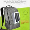 Outdoor Charging Backpack USB Port With Solar Panel Outdoor Charging Backpack USB Port With Solar Panel