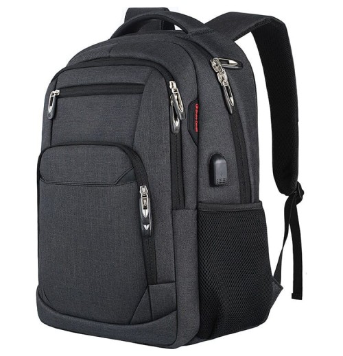 Multi-space Men's Travel Laptop Backpack With USB Multi-space Men's Travel Laptop Backpack With USB