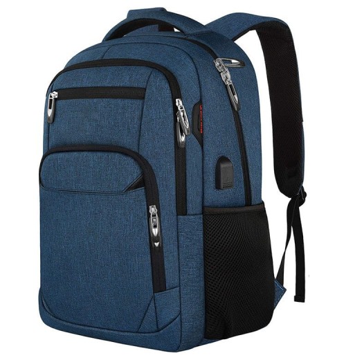 Multi-space Men's Travel Laptop Backpack With USB Multi-space Men's Travel Laptop Backpack With USB